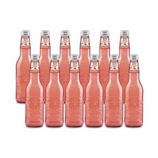 이탈리아 갈바니나 유기농 탄산음료 핑크 자몽, 355ml, 12개