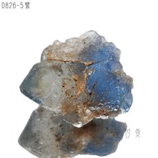 藍色火焰列木里亞螢石0826-5號 哥倫比亞 專注、清晰、啟發, 1個