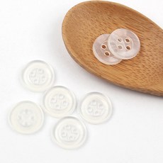 셔츠단추 블라우스단추 와이셔츠단추 50개, 1세트, 8번 셔츠단추(50P)