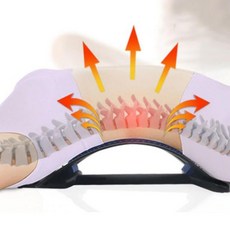 바른 목 척추 운동 허리 자세 지압 기구 스트레칭 마사지, 1-허리스트레칭-4단