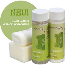 Keraliix 케라룩스 가죽 클리너 케어 로션 200ml 세트 아닐린 전용, 1개