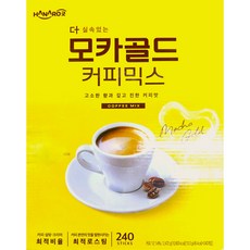 하나로굿 모카골드 커피믹스, 1박스, 240개입, 10.3g