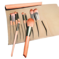 BRAVO 메이크업 브러쉬 10종세트 1개 그린, 10종, 2개