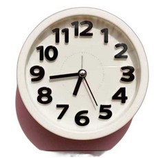 냉장고자석시계 주방 자석시계 부착 마그넷 붙이는, 화이트