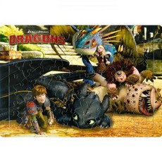 80조각 판퍼즐 - 드래곤 길들이기 탐험 준비 all+0029wV