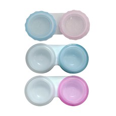 렌즈케이스 소프트 콘택트렌즈 렌즈보관함 휴대용 렌즈통, 150개