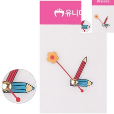 [픽글] 공예재료 미술만들기 유아만들기 시계재료 모양시분침 6번