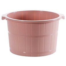발지압 족욕대야, 1개, 핑크