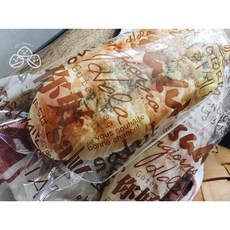 【嚴選SHOP】98入 台灣製 28*12cm長條麵包袋 自黏袋 長版麵包袋 歐包袋 包裝袋 透明餅乾袋【D136】袋子, 白色你好, 1個