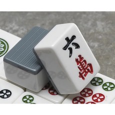 東方不敗麻將組 12色可選 36mm 直角/標準台灣字體加深 獨家模具加厚不倒易設計 手打/電動兩用麻將 A01, 1個, A01灰