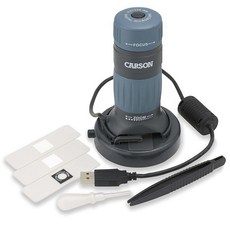 Carson MM-940 zPix 300 블랙 비디오 현미경 캡처 카메라 Zoom 통합 디지털 USB 전원 및 86x-457x, zPix (MM-940), 1개