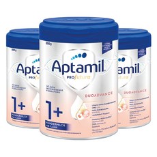압타밀 프로푸투라 듀오어드밴스 분유 1+단계, 800g, 3개
