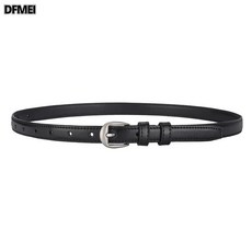 DFMEI 復古皮帶女配牛仔褲裝飾高級感腰帶女士百搭褲帶