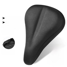 초극세사 산악 자전거 시트 쿠션 엉덩이 통증 방지 안장 실리콘 소재 통기성 디자인, 1개, 1. 클래식 스펀지 타입 - 스트레이트 홈