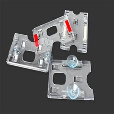 히히힛 주차증 흡착 투명케이스 택시면허증케이스, (가로)