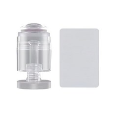 네일 스탬프 신축식 회전축 포함 스크래퍼 포함 네일 스탬퍼 전사 패턴 조정 크기 자유롭게 네일 도구 투명 실리콘 헤드 가정용 초보자용 간단 핸드메이드 네일 아트 디자인 전사