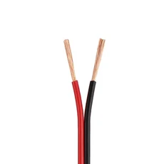 5/10M RVB 빨간색 검정색 2 핀 전선 12 14 16 18 20 22 AWG PVC 절연 베어 구리 LED 케이블, [01] Red Black, [03] 10 Meters, [03] 18AWG 0.75mm2, 1개