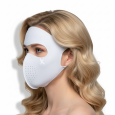 펜타엑스 스포츠 자외선차단 얼굴 마스크 햇빛 가리개, 2개, 아이스 실버