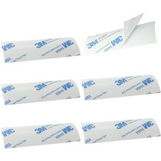 Kowibcl 6세트 흰색 수평 블라인드 수리 탭 교체용 슬랫 및 부품용 고정 장치1인치 W x 3인치 L