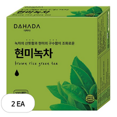 다하다 현미녹차, 1.2g, 100개입, 2개