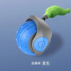 引力突突球 貓咪互動智能滾滾玩具, 引力突突球（藍色）,智能避障+長續航【1個】, 1個