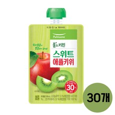 풀무원 풀스키친 스위트 애플키위100ML 30개 어린이 음료 주스, 100ml