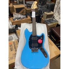 Squier Sonic Mustang HH 電吉他 Flash Pink, California Blue