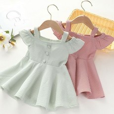 女童連衣裙純夏2025韓版新款兒童網紅格子公主裙寶寶洋氣可愛裙子