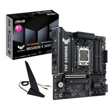 ASUS TUF GAMING B650EM-E WIFI STCOM 에이수스 컴퓨터 게이밍 PC 메인보드 AMD CPU추천 MainBoard