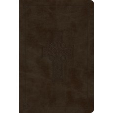 (영문도서)ESV Value Compact Bible (Trutone Olive Celtic Cross Design) Imitation Leather, Crossway, English, 9798874902858