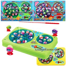 [세주] (산골소년)스피드낚시놀이 아쿠아 회전 가족보드게임, 상세페이지 참조, 1개