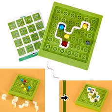 4세 공간 지능 두뇌발달 동물 지키기 보드게임 유초등게임 실버보드게임 추천 EQ, 1개