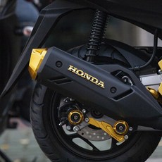 HONDA 혼다 엠블럼 크롬 스티커 골드/실버, 실버