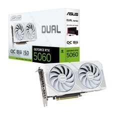 華碩 ASUS DUAL GeForce RTX 5060 8GB GDDR6 顯示卡，雙風扇散熱，光線追蹤技術，遊戲首選