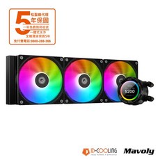 ID COOLING SL360 XE LCD 一體式 CPU水冷散熱器, 1個, 詳見商品說明