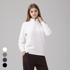 에버라스트 하프 집업 티셔츠 남여공용 소프트 기모