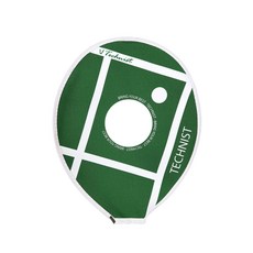 테크니스트 헤드커버 배드민턴 라켓 보호 오남스포츠, 그린, 1개