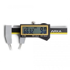 ARKA 디지털 EKG 캘리퍼 - 즉각적인 심박수 및 간격 측정 한 손 조작 대형 LCD 디스플레이 의사 간호사 의대생을 위한 심전도 측정 도구