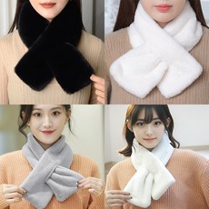 1+1 보들보들 따뜻한 목도리 프리미엄 뽀송뽀송 목도리 머플러