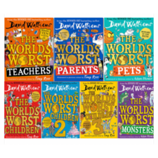 국내 데이비드 윌리엄스 칠드런 7권 세트 The worlds worst children