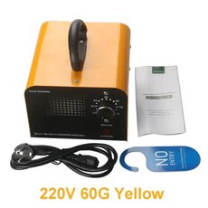 휴대용공기청정기 차량용공기청정기 미니 공기청정기 새로운 오존 발생기 공기 청정기 타이밍 기계 냄새 제거 포름알데히드 탈취 220110V 60 gh, 4) 220V 60G Yellow - AU, 없음, 04 220V 60G Yellow_04 UK