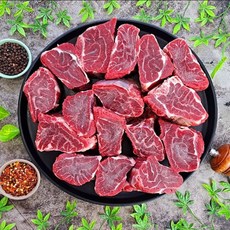 VGD 미국산 소고기 아롱사태 국거리 수육용 통두께, 2kg, 1개