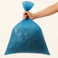 쓰레기봉투 청색, 50개, 50L