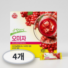 오뚜기 오미자차, 18g, 4개, 20개입