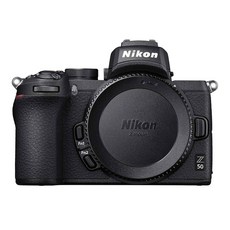 니콘 Z 50 투 렌즈 포함 | 광각 및 망원 줌 컴팩트 미러리스 스틸/비디오 카메라 USA 모델, 3 Camera Body Only, Body Only