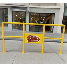 철제 입간판 배너 거치대 POP 표지판 광고판 포스터, 1개