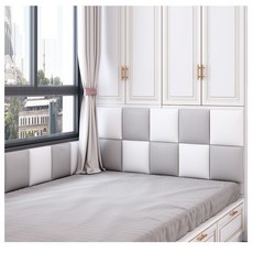 床圍軟包防撞墊 3cm 加厚寶寶牆墊 防撞壁貼 泡棉壁貼 方形防撞墊, 詳見包裝, 詳見包裝, 星星4個