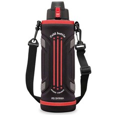 아이리스 오야마 물통 1000ml 진공 단열 보냉 6시간 간단 잠금 원터치 개폐