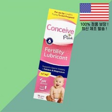 컨시브 플러스 윤활제 2.5온스 75ml Conceive Plus Fertility Lubricant 2.5 floz, 1