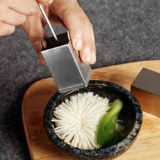 【開發票/統編】菊花豆腐模具 廚師用豆腐切絲器 日本豆腐花模具 不鏽鋼文思豆腐切割器, 1個, 不鏽鋼菊花豆腐刀